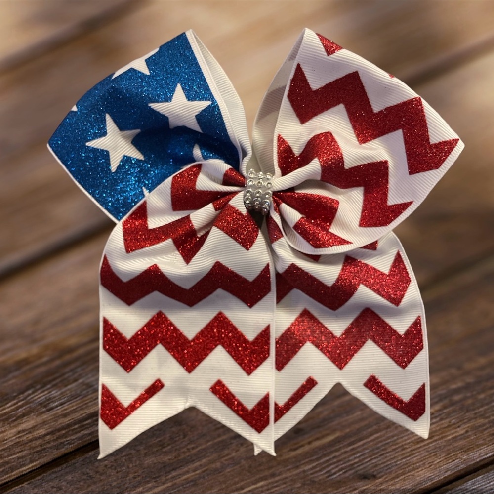 American Flag extra large hair tie ! ❤️🤍💙 New